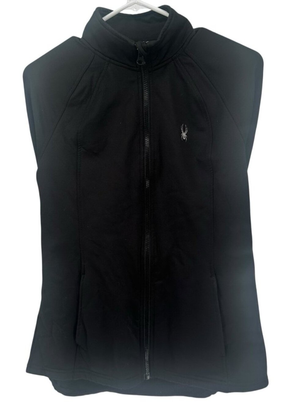 Spyder Active Jacket Womens M Black Zip Up Activewear Outdoor Pockets - Picture 4 of 11